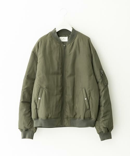 Sonny Label/サニーレーベル FELLEX中綿MA-1ブルゾン カーキ L Sonny Label/サニーレーベル FELLEX中綿MA-1ブルゾン カーキ L