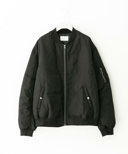 Sonny Label/サニーレーベル FELLEX中綿MA-1ブルゾン ブラック M Sonny Label/サニーレーベル FELLEX中綿MA-1ブルゾン ブラック M