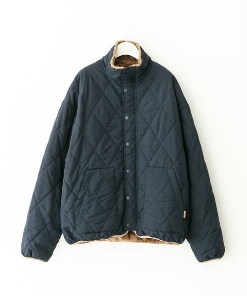 Sonny Label/サニーレーベル リバーシブルスタンドブルゾン ネイビー M Sonny Label/サニーレーベル リバーシブルスタンドブルゾン ネイビー M