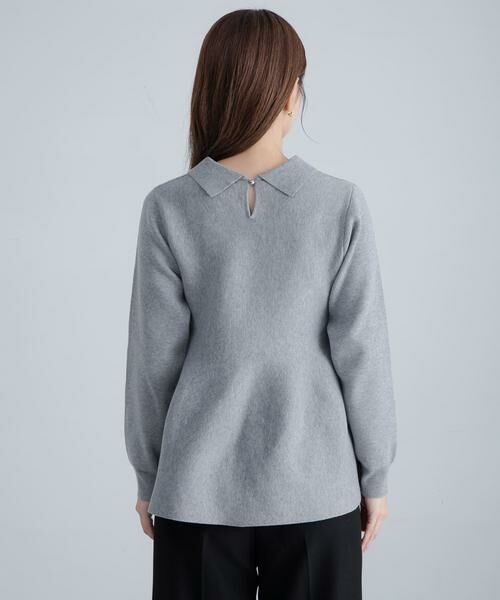 Sonny Label / サニーレーベル ニット・セーター | 『WEB限定』襟付きペプラムニットプルオーバー | 詳細28