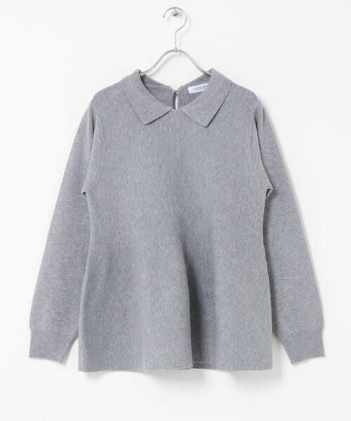 Sonny Label / サニーレーベル ニット・セーター | 『WEB限定』襟付きペプラムニットプルオーバー | 詳細29