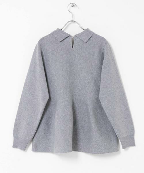 Sonny Label / サニーレーベル ニット・セーター | 『WEB限定』襟付きペプラムニットプルオーバー | 詳細30