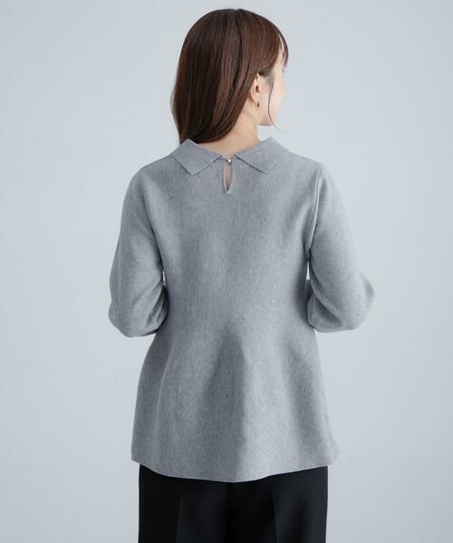 Sonny Label / サニーレーベル ニット・セーター | 『WEB限定』襟付きペプラムニットプルオーバー | 詳細22