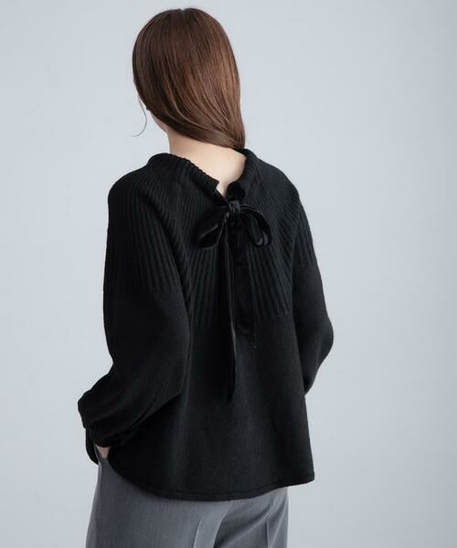 Sonny Label / サニーレーベル ニット・セーター | 『WEB限定』バックリボンもちもちニット | 詳細2