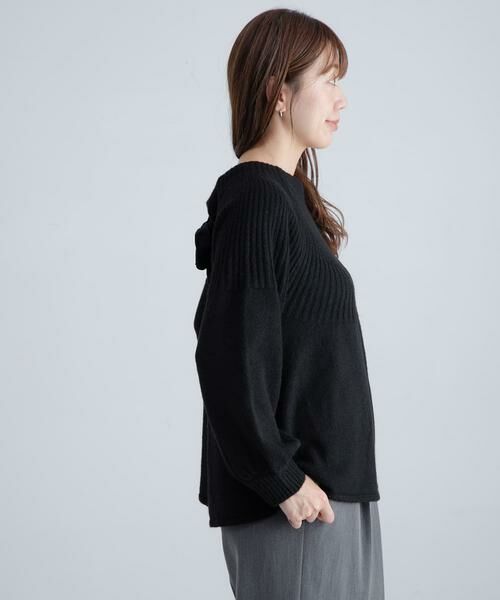 Sonny Label / サニーレーベル ニット・セーター | 『WEB限定』バックリボンもちもちニット | 詳細3