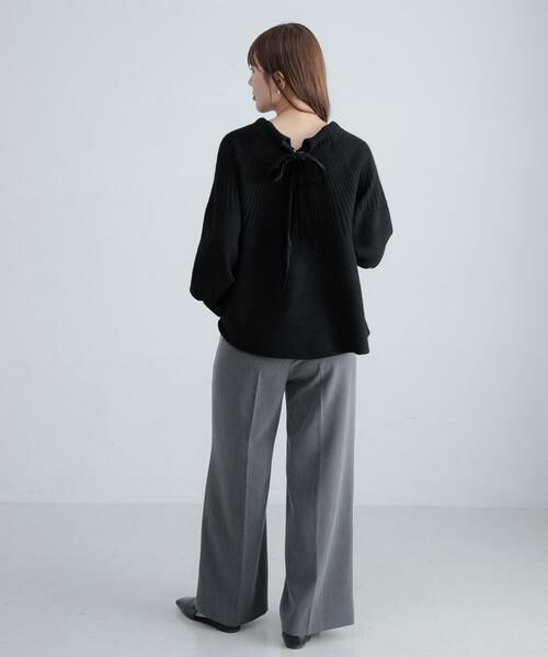 Sonny Label / サニーレーベル ニット・セーター | 『WEB限定』バックリボンもちもちニット | 詳細7