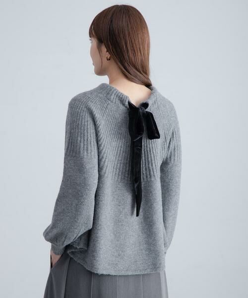 Sonny Label / サニーレーベル ニット・セーター | 『WEB限定』バックリボンもちもちニット | 詳細12