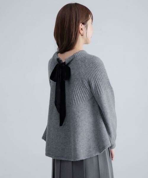 Sonny Label / サニーレーベル ニット・セーター | 『WEB限定』バックリボンもちもちニット | 詳細13