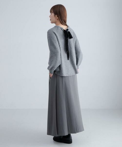 Sonny Label / サニーレーベル ニット・セーター | 『WEB限定』バックリボンもちもちニット | 詳細15
