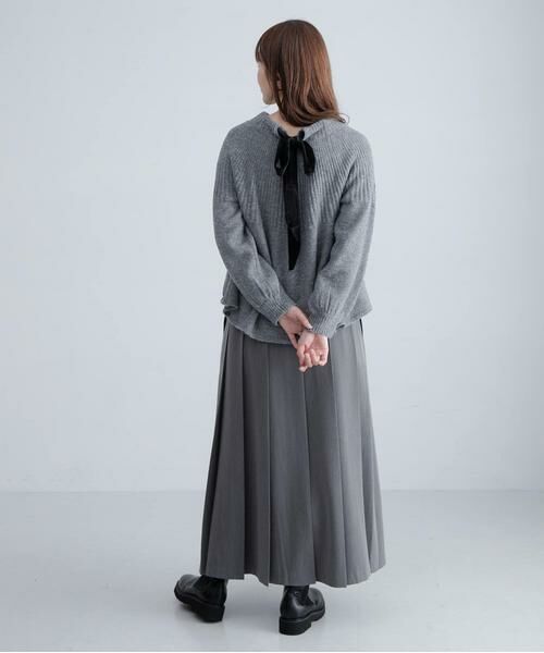 Sonny Label / サニーレーベル ニット・セーター | 『WEB限定』バックリボンもちもちニット | 詳細16