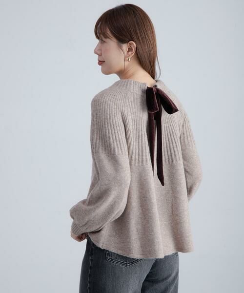 Sonny Label / サニーレーベル ニット・セーター | 『WEB限定』バックリボンもちもちニット | 詳細20