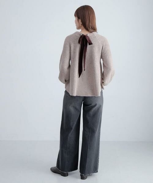 Sonny Label / サニーレーベル ニット・セーター | 『WEB限定』バックリボンもちもちニット | 詳細25