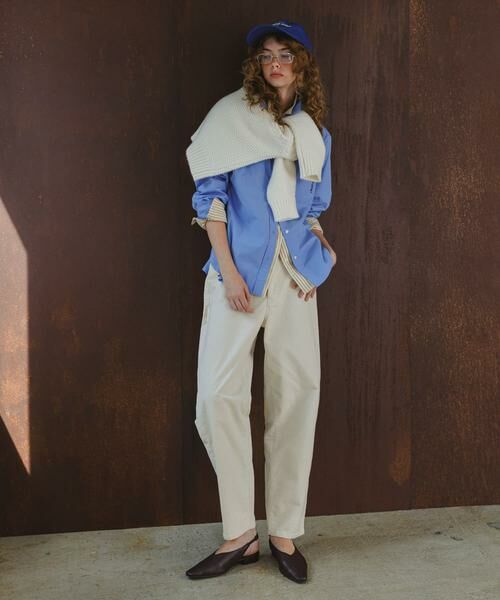 Sonny Label / サニーレーベル その他パンツ | コーデュロイカーブパンツ | 詳細1