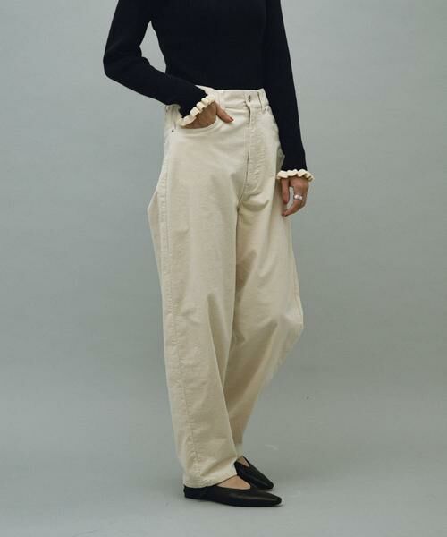 Sonny Label / サニーレーベル その他パンツ | コーデュロイカーブパンツ | 詳細3