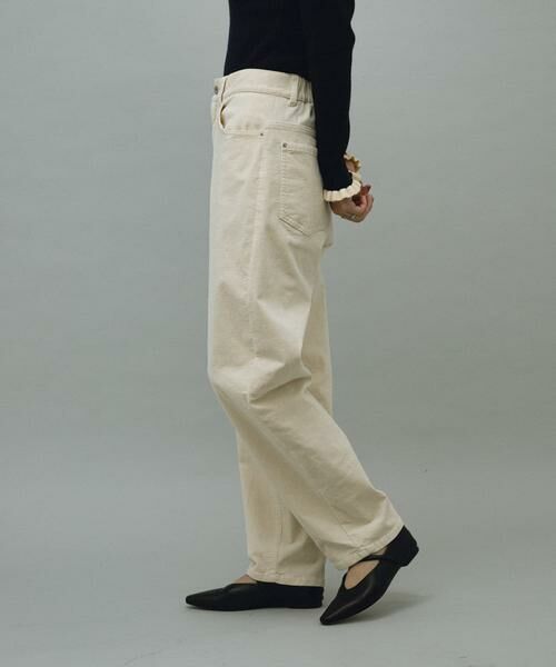 Sonny Label / サニーレーベル その他パンツ | コーデュロイカーブパンツ | 詳細4