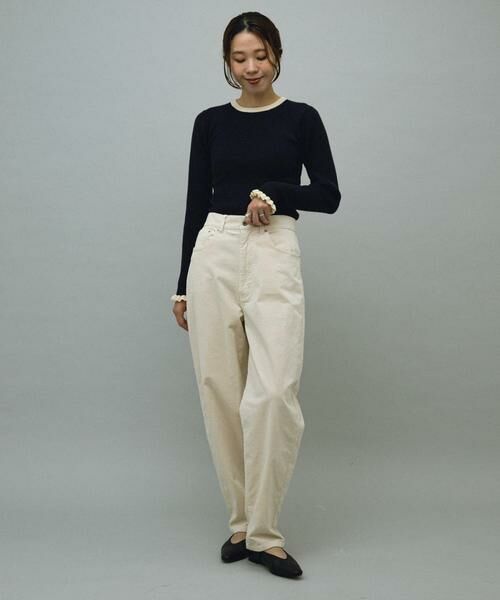 Sonny Label / サニーレーベル その他パンツ | コーデュロイカーブパンツ | 詳細6