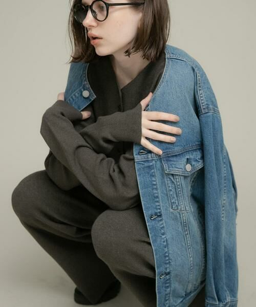 Sonny Label / サニーレーベル サロペット・オールインワン | ニットオールインワン | 詳細1