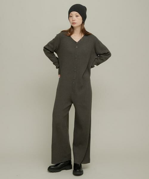 Sonny Label / サニーレーベル サロペット・オールインワン | ニットオールインワン | 詳細10