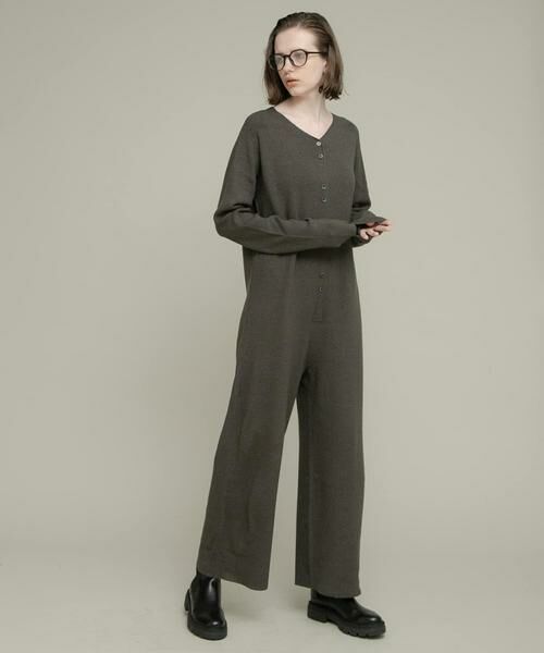 Sonny Label / サニーレーベル サロペット・オールインワン | ニットオールインワン | 詳細5