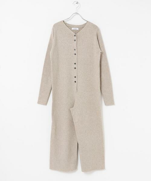 Sonny Label/サニーレーベル ニットオールインワン ベージュ 36 Sonny Label/サニーレーベル ニットオールインワン ベージュ 36