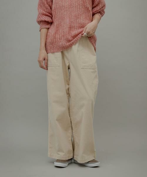 Sonny Label / サニーレーベル その他パンツ | コーデュロイベイカーイージーパンツ | 詳細2