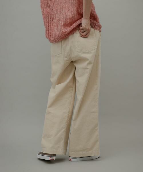 Sonny Label / サニーレーベル その他パンツ | コーデュロイベイカーイージーパンツ | 詳細4