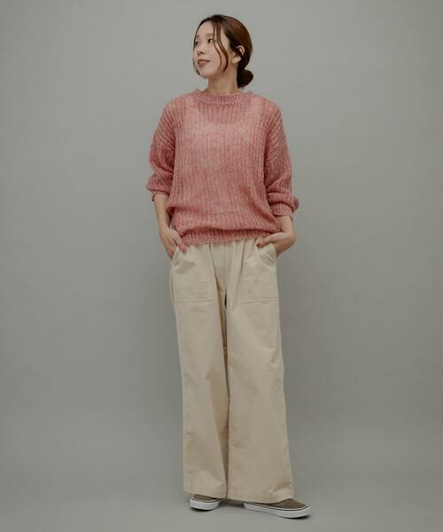 Sonny Label / サニーレーベル その他パンツ | コーデュロイベイカーイージーパンツ | 詳細5