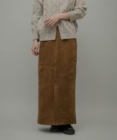 Sonny Label / サニーレーベル スカート | フェイクスウェードスカート