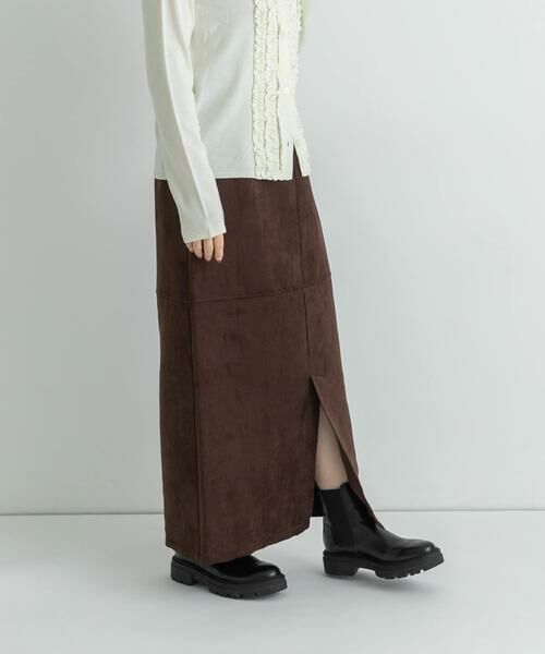 Sonny Label / サニーレーベル スカート | フェイクスウェードスカート | 詳細10