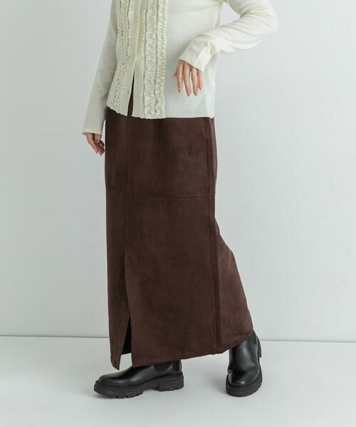 Sonny Label / サニーレーベル スカート | フェイクスウェードスカート | 詳細11
