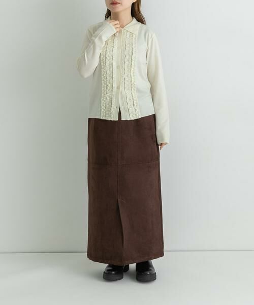 Sonny Label / サニーレーベル スカート | フェイクスウェードスカート | 詳細12