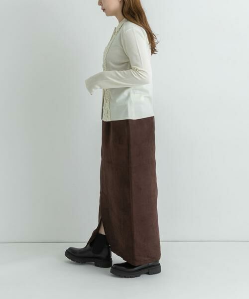 Sonny Label / サニーレーベル スカート | フェイクスウェードスカート | 詳細13