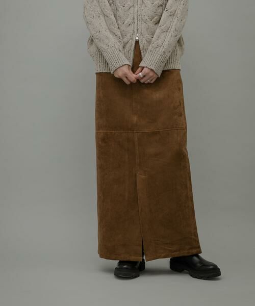 Sonny Label / サニーレーベル スカート | フェイクスウェードスカート | 詳細23