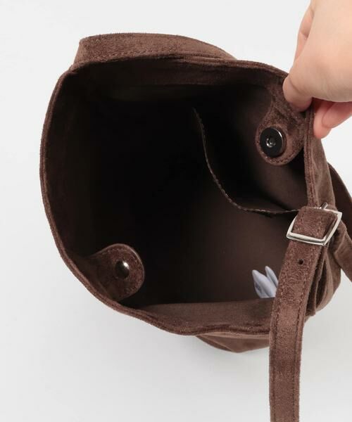 Sonny Label / サニーレーベル ショルダーバッグ | フェイクスウェードバケットバッグ | 詳細5