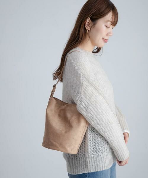 Sonny Label / サニーレーベル ショルダーバッグ | フェイクスウェードバケットバッグ | 詳細7