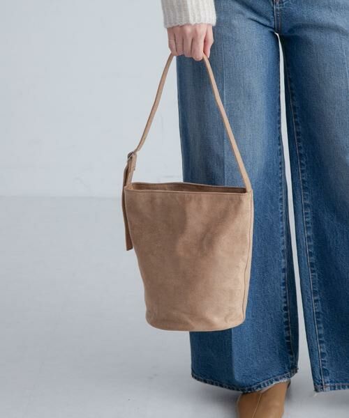 Sonny Label / サニーレーベル ショルダーバッグ | フェイクスウェードバケットバッグ | 詳細8