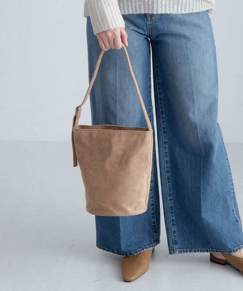 Sonny Label / サニーレーベル ショルダーバッグ | フェイクスウェードバケットバッグ | 詳細9