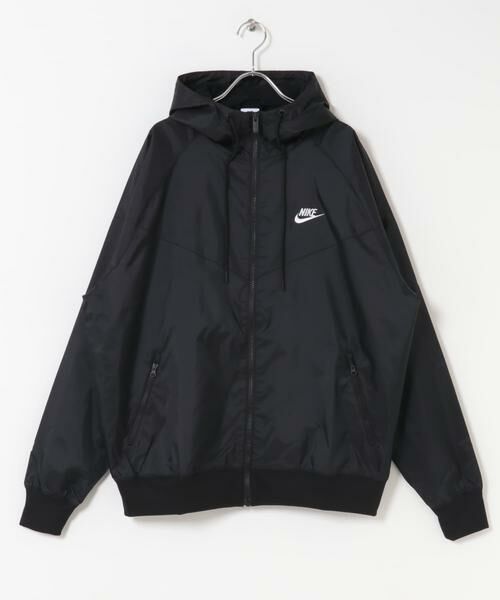 Sonny Label/サニーレーベル NIKE ウーブン フーディ ジャケット ブラック L Sonny Label/サニーレーベル NIKE ウーブン フーディ ジャケット ブラック L