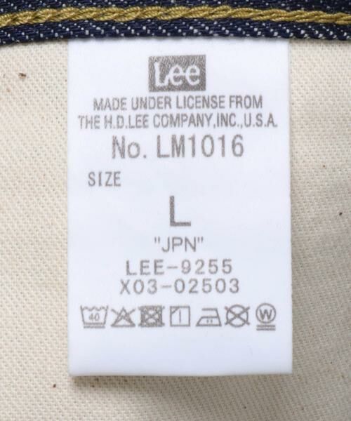 Sonny Label / サニーレーベル デニムパンツ | Lee　RIDERS 101 WIDE REG | 詳細12