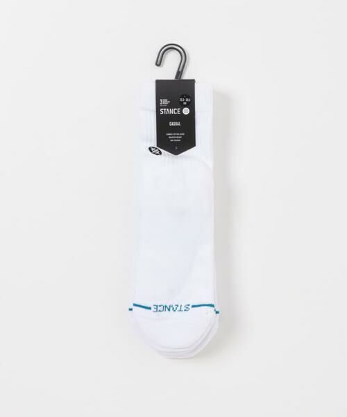 Sonny Label/サニーレーベル STANCE SOCKS ICON QUARTER 3 PACK ホワイト L Sonny Label/サニーレーベル STANCE SOCKS ICON QUARTER 3 PACK ホワイト L