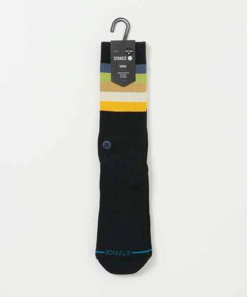 Sonny Label/サニーレーベル STANCE SOCKS MALIBOO CREW ブラック L Sonny Label/サニーレーベル STANCE SOCKS MALIBOO CREW ブラック L