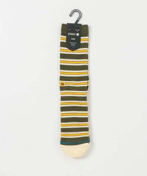 Sonny Label/サニーレーベル STANCE SOCKS OLLIE CREW オリーブ L Sonny Label/サニーレーベル STANCE SOCKS OLLIE CREW オリーブ L