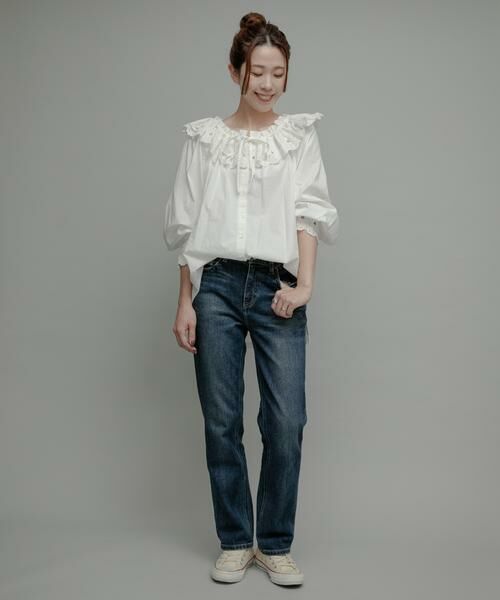 Sonny Label / サニーレーベル シャツ・ブラウス | sara mallika　コットンスカラップカラーブラウス | 詳細5