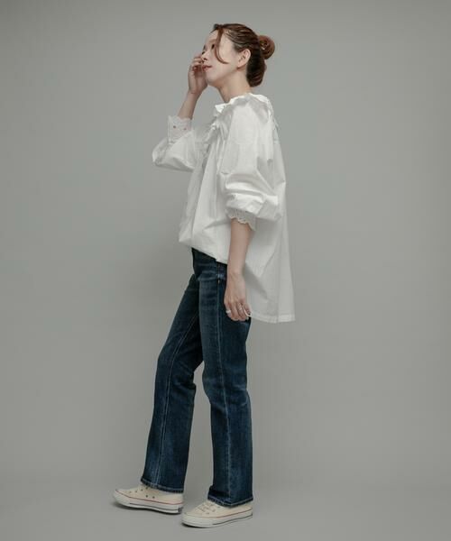 Sonny Label / サニーレーベル シャツ・ブラウス | sara mallika　コットンスカラップカラーブラウス | 詳細6