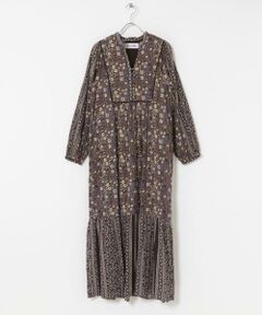 Sonny Label / サニーレーベル ワンピース | sara mallika　コットンジャガードフラワープリントドレス