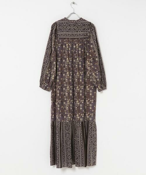 Sonny Label / サニーレーベル ワンピース | sara mallika　コットンジャガードフラワープリントドレス | 詳細4