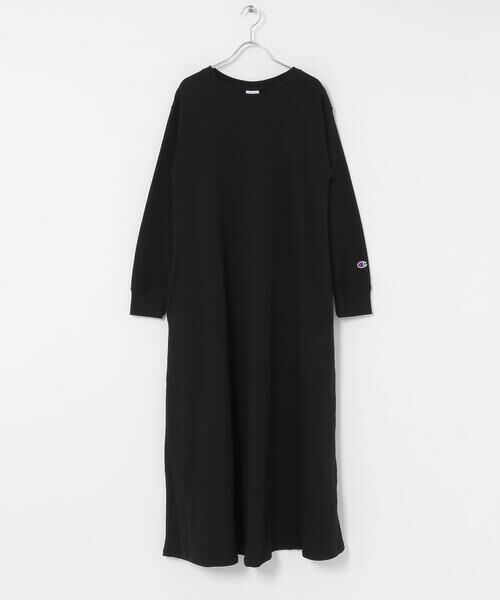 Sonny Label / サニーレーベル ワンピース | 『別注』Champion×Sonny Label　裏毛スウェットテントワンピース | 詳細8