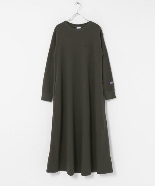 Sonny Label / サニーレーベル ワンピース | 『別注』Champion×Sonny Label　裏毛スウェットテントワンピース | 詳細17