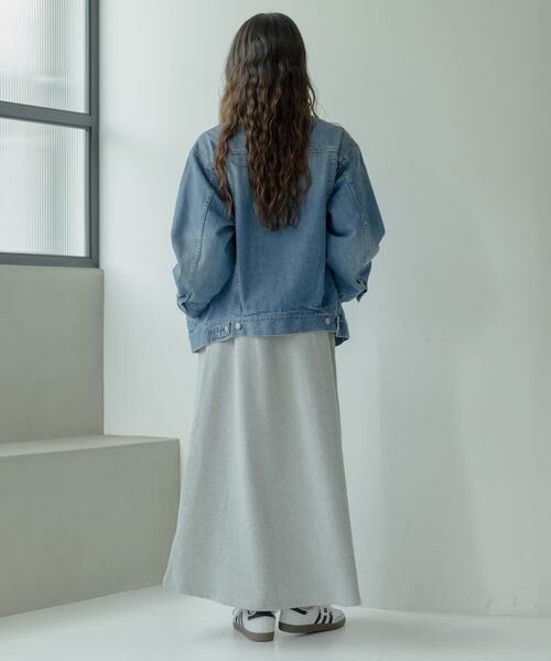 Sonny Label / サニーレーベル ワンピース | 『別注』Champion×Sonny Label　裏毛スウェットテントワンピース | 詳細30