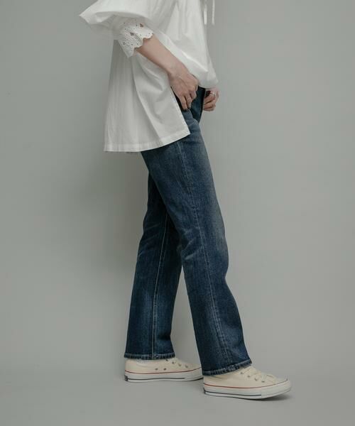Sonny Label / サニーレーベル デニムパンツ | Healthy DENIM　Celery Long | 詳細5